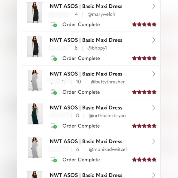 *Bestseller!* NWT ASOS | boohoo Bodycon Basic Maxi Dress - Picture 2 of 8